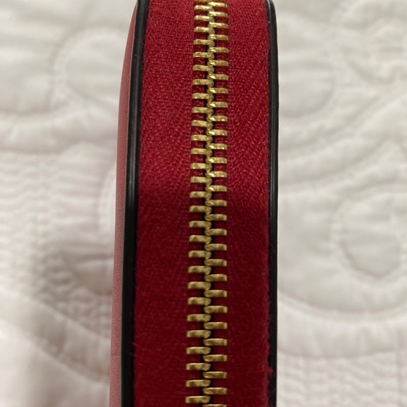 Gucci Red Bamboo Wallet - Picture 13 of 15